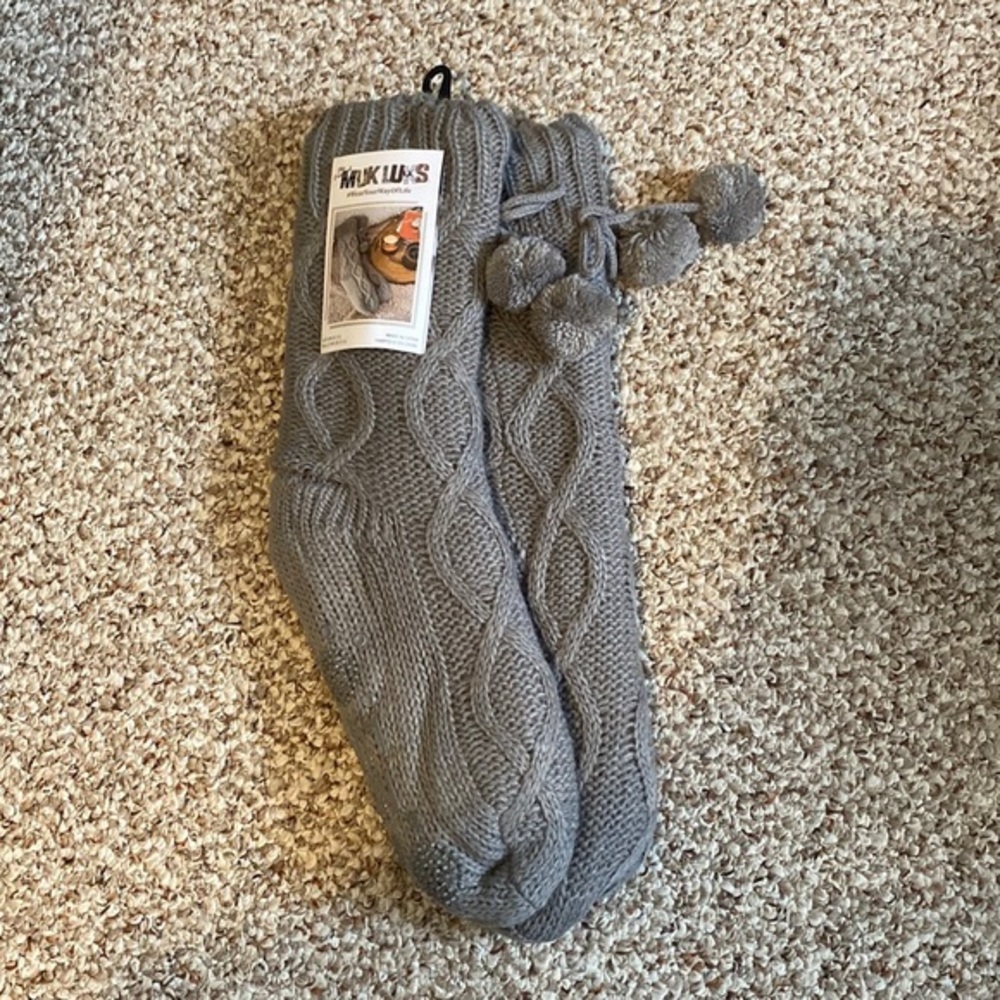Muk Luks‎ Pom Lounge Socks
